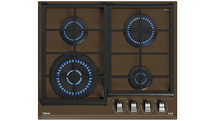 ENCIMERA CRISTAL GAS 4 QUEMADORES GZC-64320 XBB LONDON BRICK TEKA