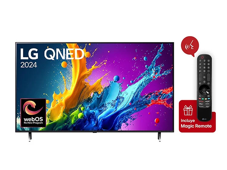  SMART TV LG LED 4K UHD 65” 65QNED80TSA 1