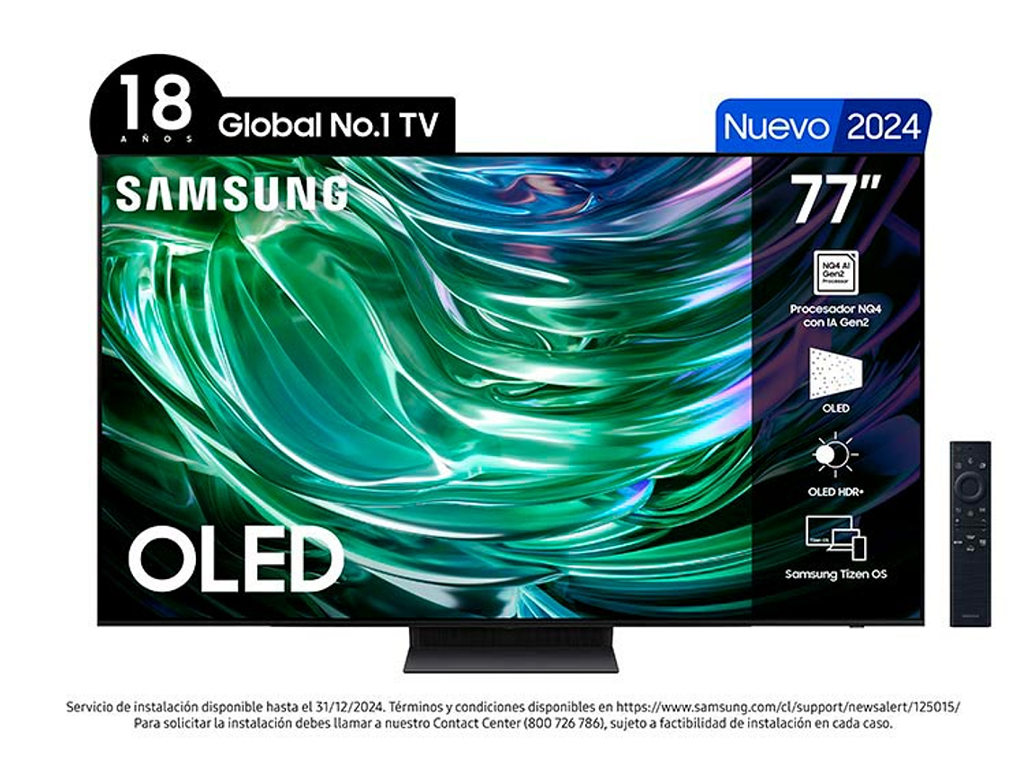 TELEVISOR SMART TV SAMSUNG 4K UHD 77