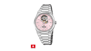 RELOJ F20054/2 FESTINA SWISS ROSA MUJER AUTOMÁTICO