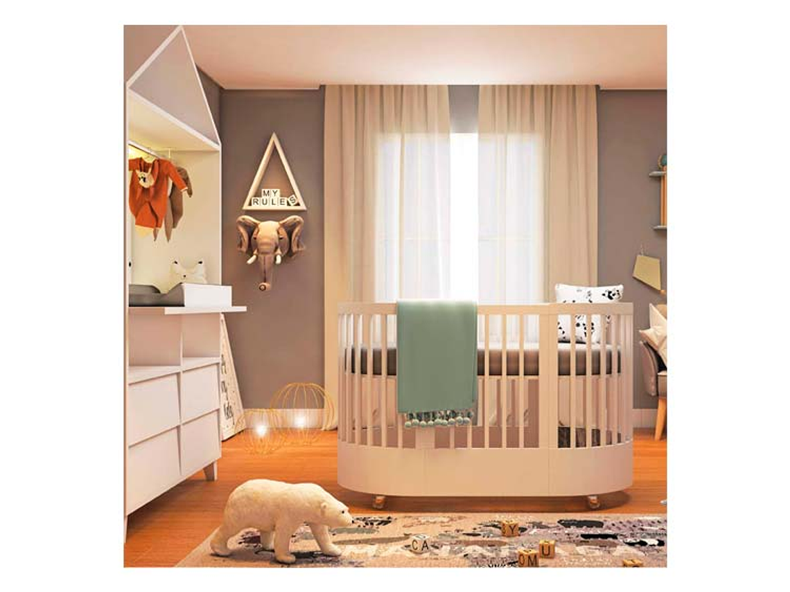 CUNA KIDSCOOL SOGNARE BLANCO INVIERNO 4