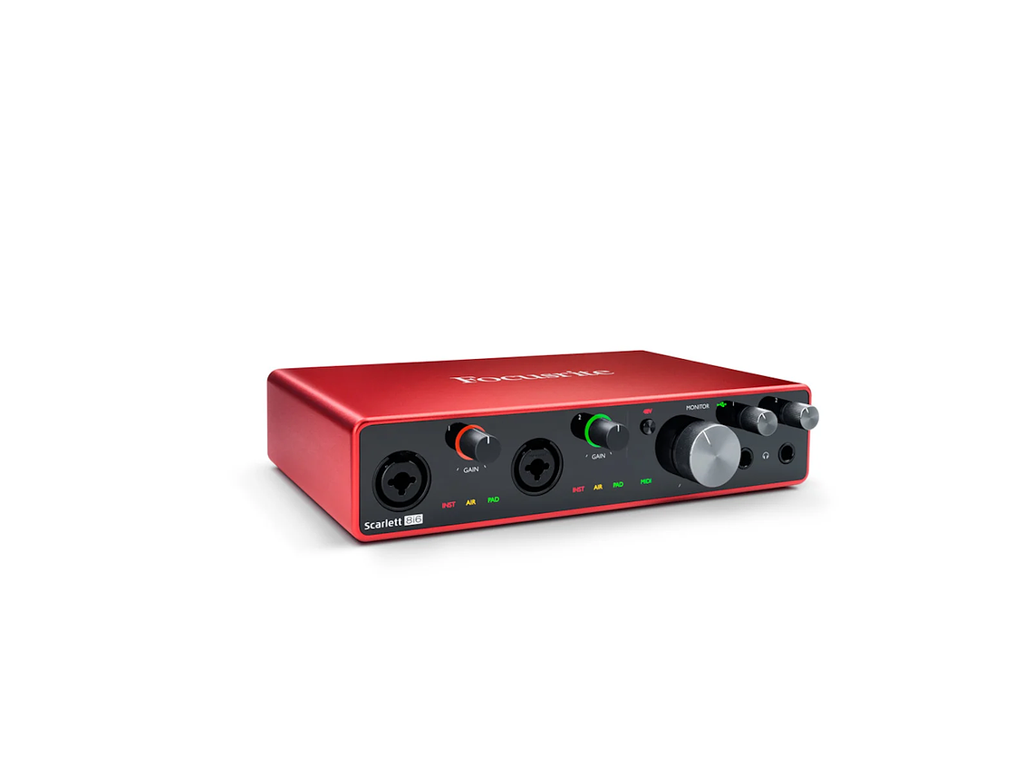 INTERFAZ FOCUSRITE SCARLETT 8I6 3RD. GEN 1