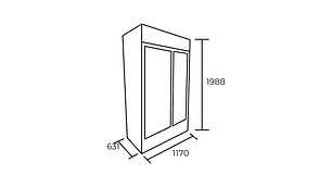 VISICOOLER 778 L. LG750