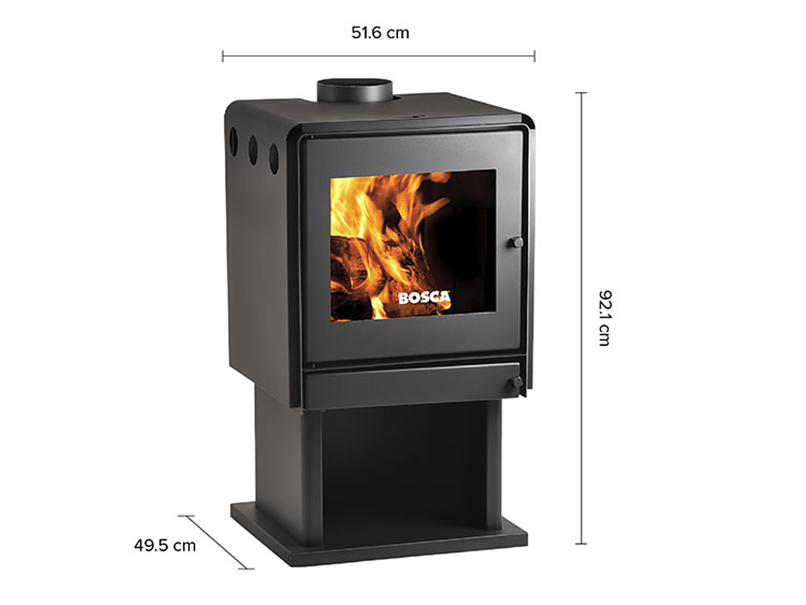 CALEFACTOR A LEÑA BOSCA LIMIT 480 3