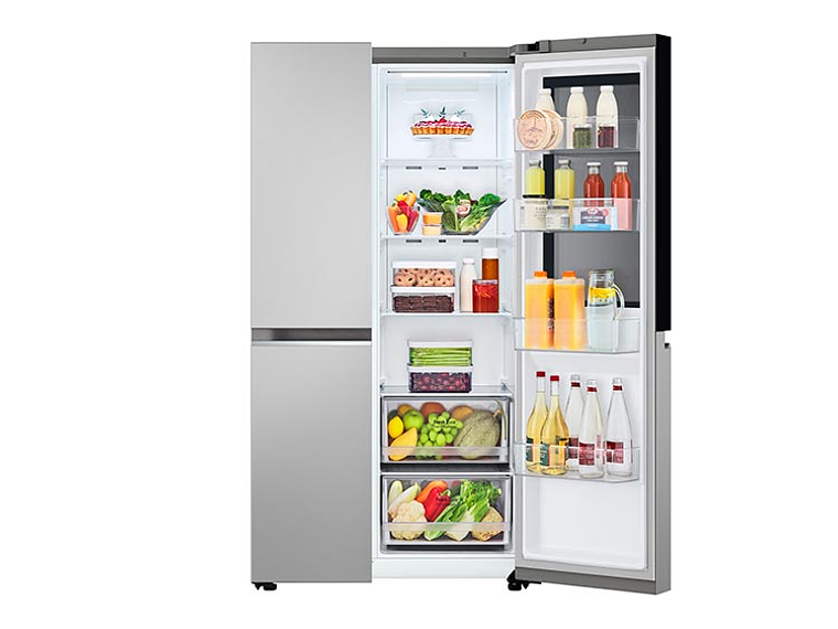 REFRIGERADOR SIDE BY SIDE LG GS66BVP NO FROST 647 LT 4