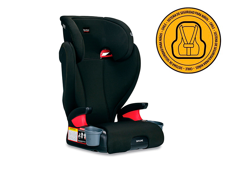SILLA AUTO BUTACA BRITAX SKYLINE NEGRO 1
