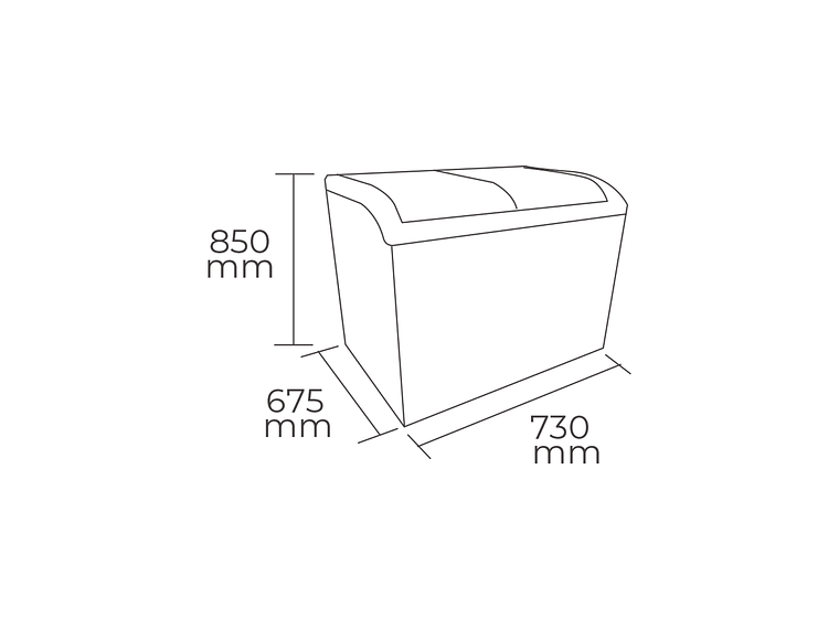 CONGELADOR TIPO ISLA 163 LTS 3