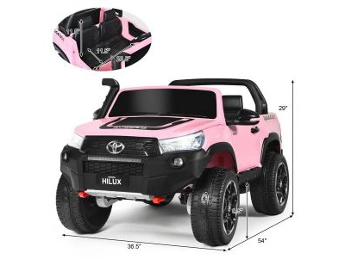 AUTO TOYOTA HILUX RUGGED X 12V PINK 7