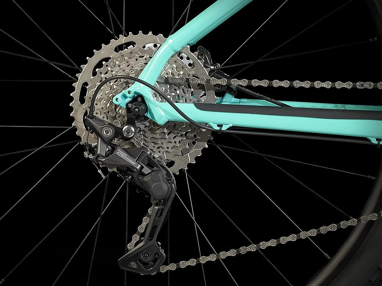 Bicicleta MTB Trek Marlin 7 Disco Hidráulico Gen 2 Verde Talla S Aro 27.5 (Marco Curvo) 2