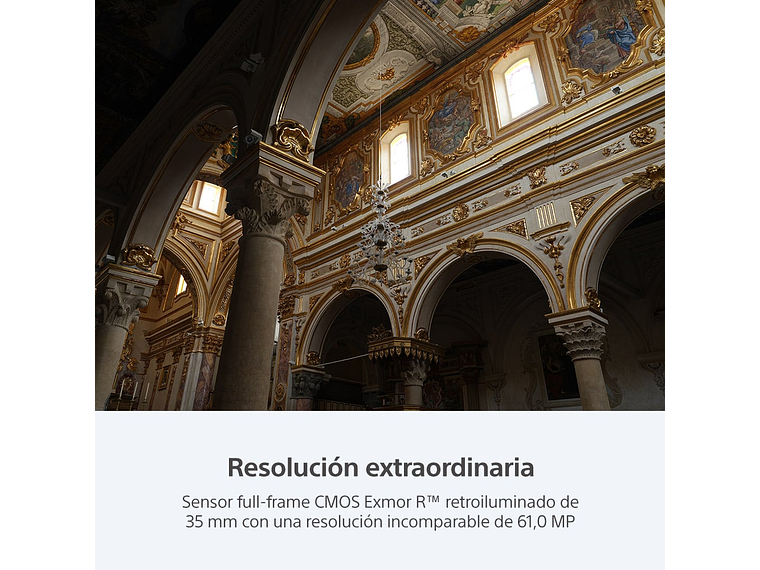 CÁMARA PROFESIONAL COMPACTA FULL FRAME MIRRORLESS ILCE-7CR 6