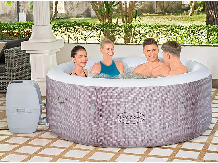 SPA INFLABLE BESTWAY CANCUN AIRJET LAY-Z 8