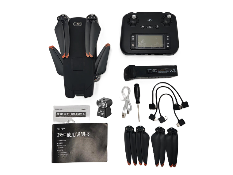 DRON WIFI 5G 4K EIS 4000M GPS 8000MAH EVASIÓN DE OBSTÁCULOS AE86 PRO MAX 7