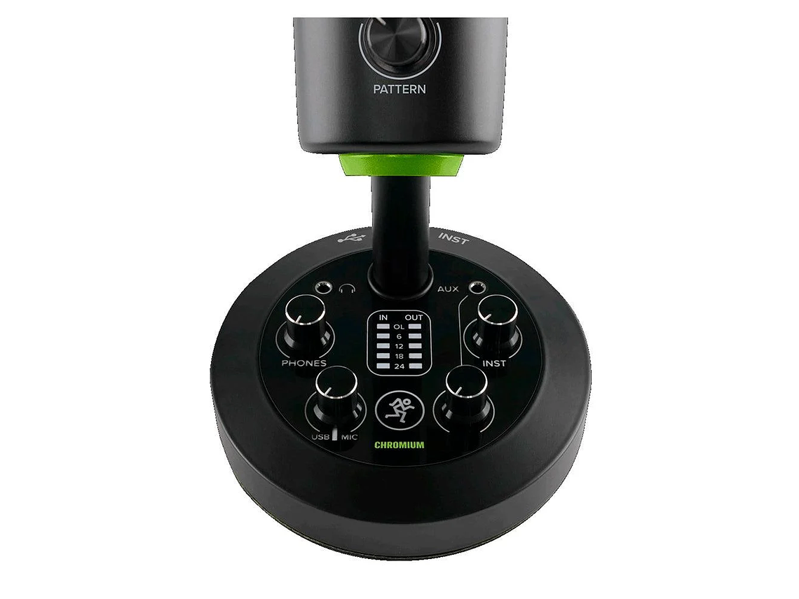 MICROFONO CONDENSADOR MACKIE USB C/MIXER 2 CANALES CHROMIUM 2