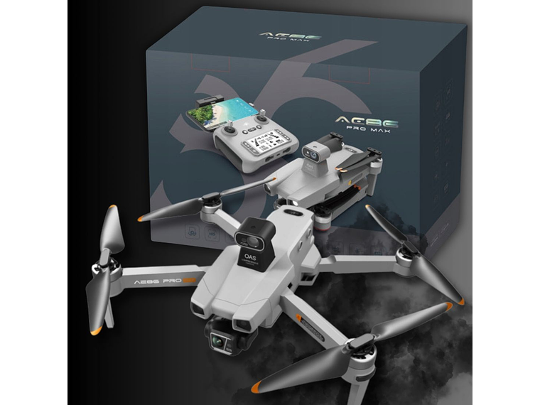 DRON WIFI 5G 4K EIS 4000M GPS 8000MAH EVASIÓN DE OBSTÁCULOS AE86 PRO MAX 8