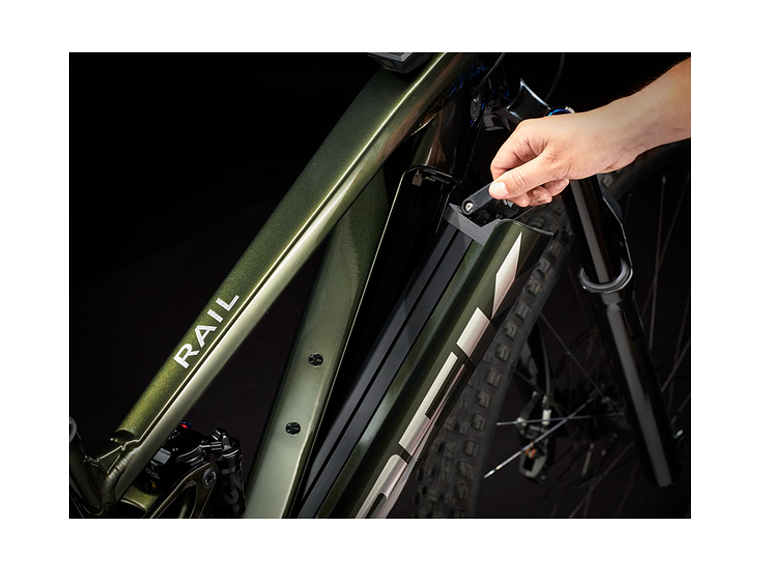 Bicicleta Eléctrica MTB Trek Rail 9 GX Gen 2 Verde/Negro 4
