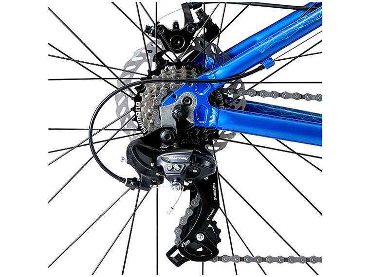 BICICLETA MERAK 1 ARO 27.5 AZUL/BLANCO 6