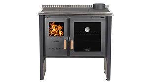 COCINA A LEÑA BOSCA HESTIA CHARCOAL