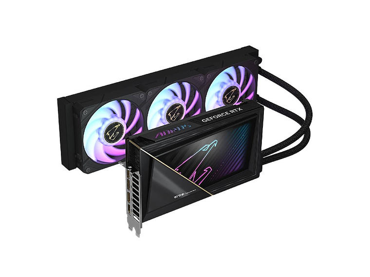 T. DE VIDEO GIGABYTE GEFORCE RTX 5090 XTREME WATERFORCE 32G 3