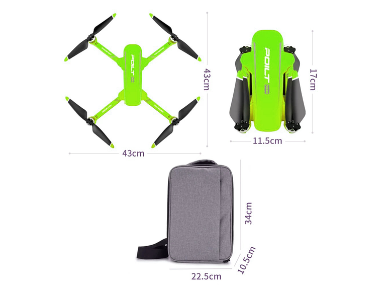 DRONE GPS JJRC X17 6K 5G 1000M AUTOESTABILIZADOR 3