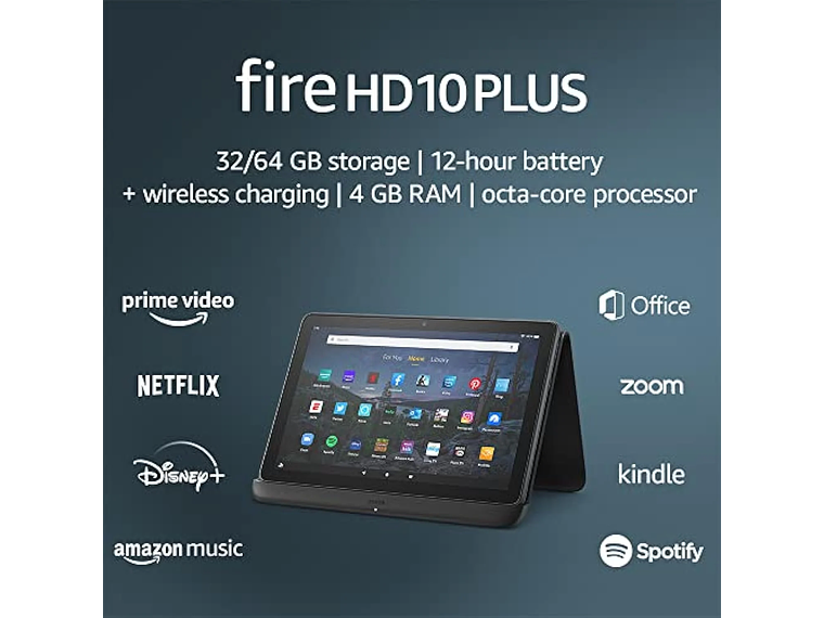 TABLET AMAZON FIRE HD 10 PLUS PANTALLA FULL HD DE 10.1 ' 1080P 64 GB 1