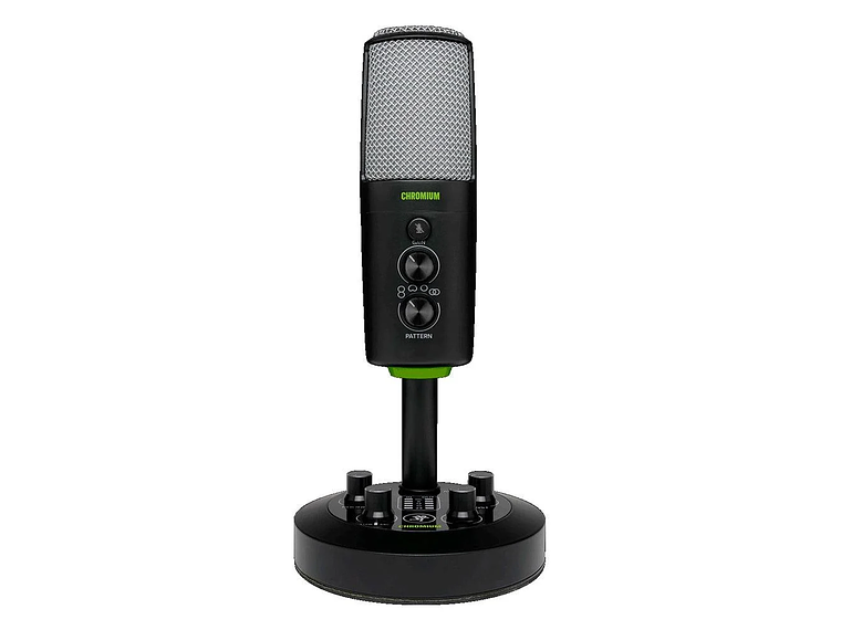 MICROFONO CONDENSADOR MACKIE USB C/MIXER 2 CANALES CHROMIUM 3