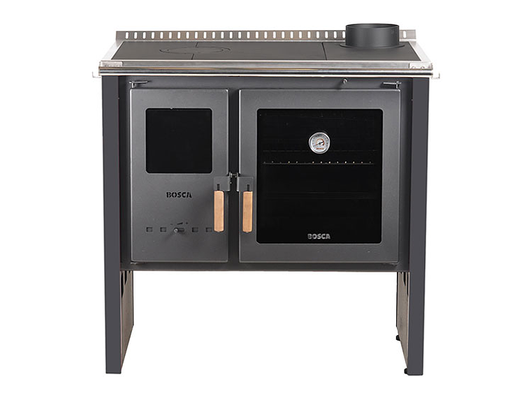 COCINA A LEÑA BOSCA HESTIA CHARCOAL 3