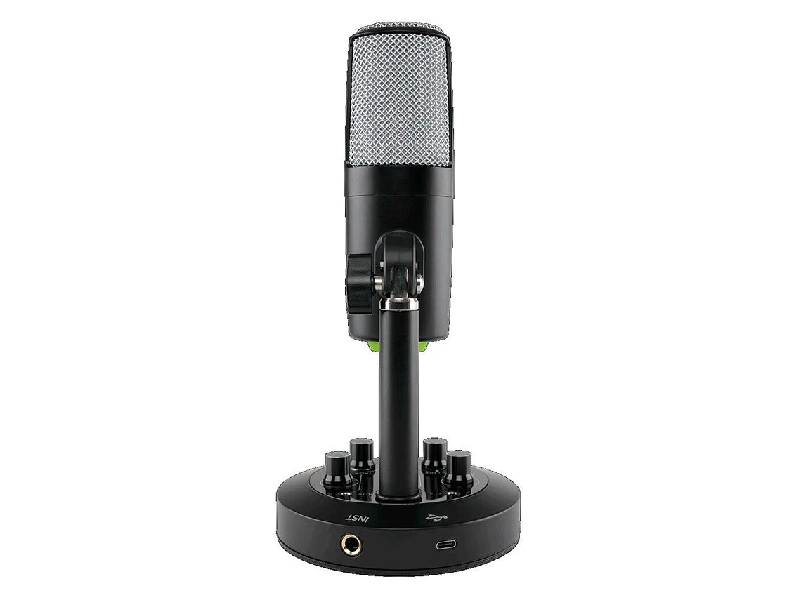 MICROFONO CONDENSADOR MACKIE USB C/MIXER 2 CANALES CHROMIUM 4