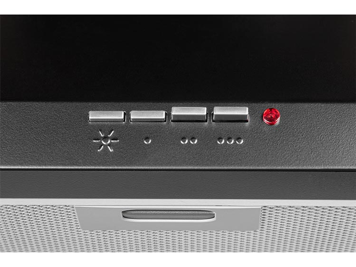 CAMPANA ISLA TEKA 90 CM DBB 90-70-60 INOX NEGRO 4