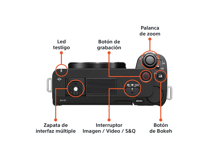 CAMARA VLOGGING FULL-FRAME ZV-E1 NEGRA 4