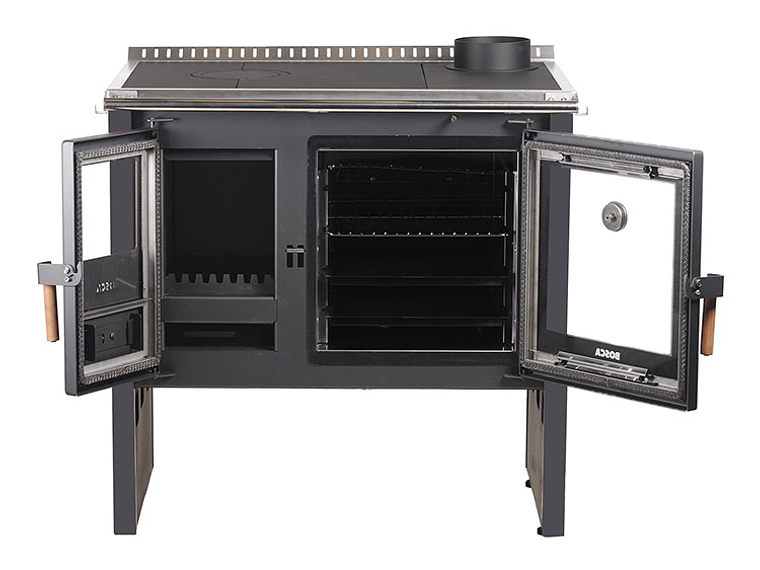 COCINA A LEÑA BOSCA HESTIA CHARCOAL 4