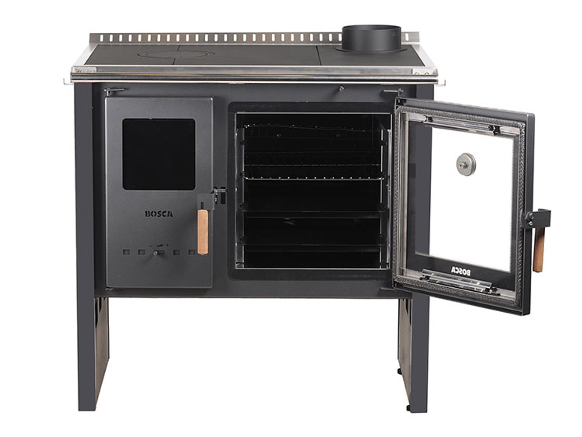 COCINA A LEÑA BOSCA HESTIA CHARCOAL 5