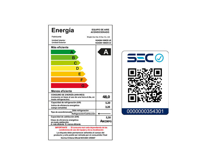 INCLUYE INSTALACIÓN EN RM SPLIT ON/OFF 18000BTU WIFI APP 3