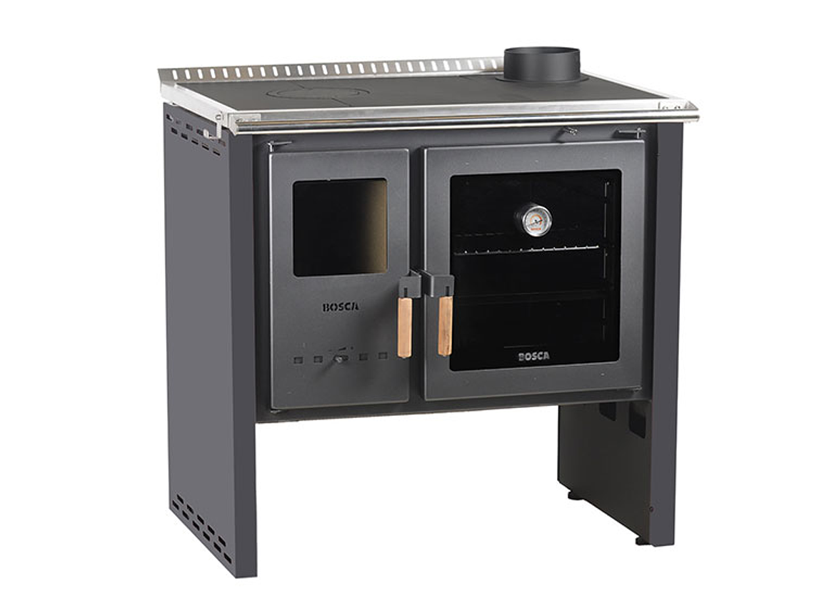 COCINA A LEÑA BOSCA HESTIA CHARCOAL 6