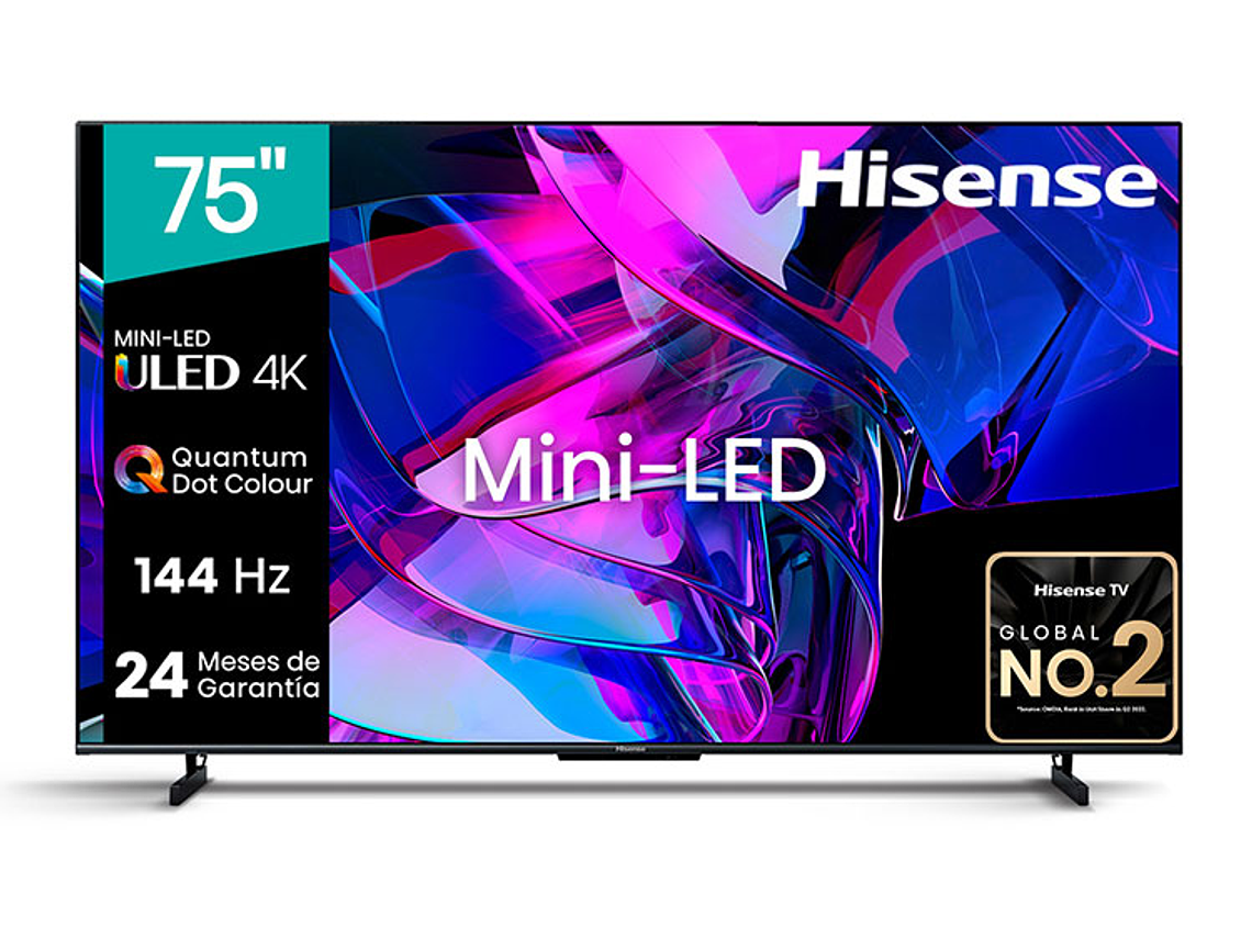 SMART TV HISENSE MINI LED UHD 4K 75
