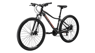 BICICLETA MTB OXFORD VENUS 1  NEGRO/CORAL ARO 27.5