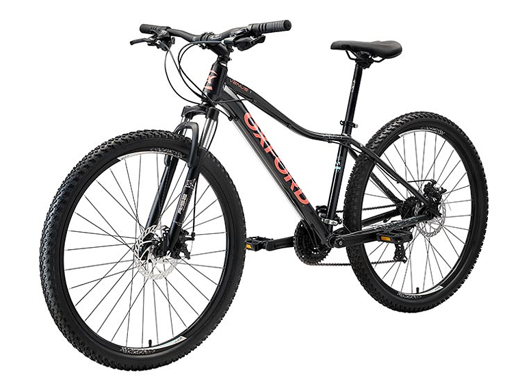 BICICLETA MTB OXFORD VENUS 1  NEGRO/CORAL ARO 27.5 1
