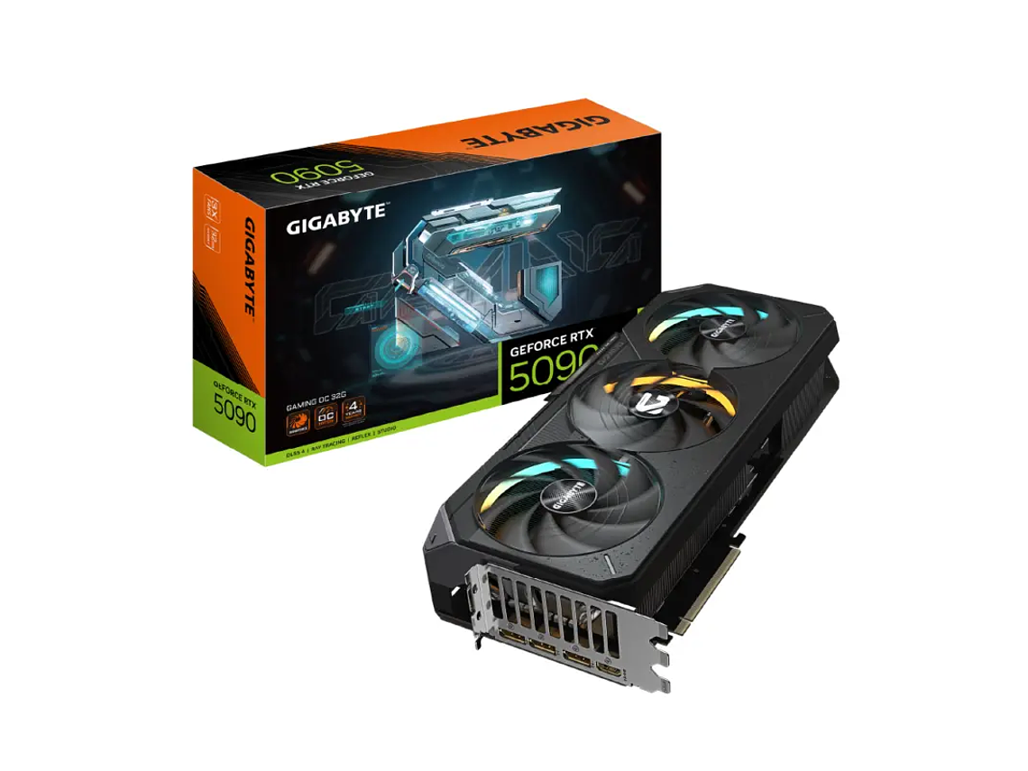 TARJETA DE VIDEO GIGABYTE RTX 5090 GAMING OC 32G GDDR7 PCIE-5.0 1