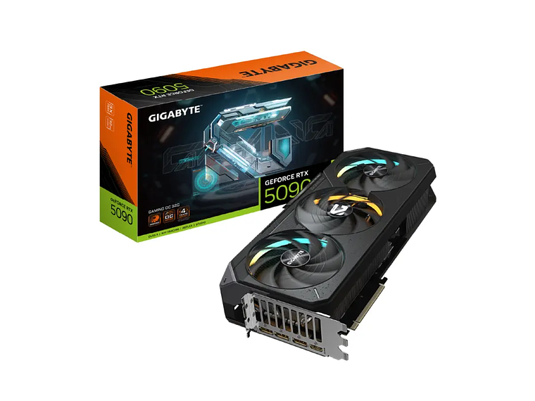TARJETA DE VIDEO GIGABYTE RTX 5090 GAMING OC 32G GDDR7 PCIE-5.0 1