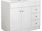 KIT DOMSA MUEBLE VANITORIO B120PHD-B + P-120/120 X 80 X 47 CM BLANCO - Miniatura 3