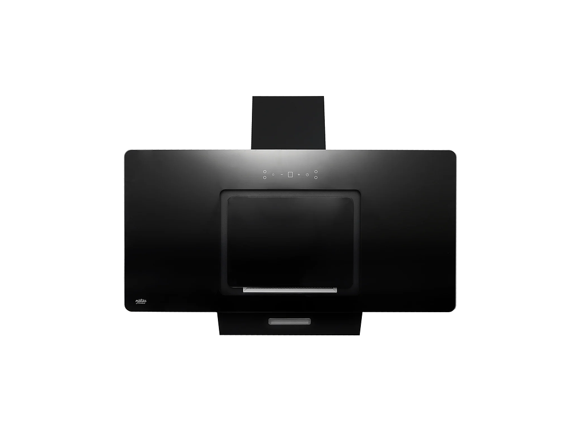 CAMPANA VIDRIO NEGRO CONTROL TOUCH 90CM 1