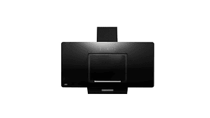 CAMPANA VIDRIO NEGRO CONTROL TOUCH 90CM