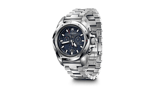 RELOJ DE PULSERA VICTORINOX INOX CHRONO 43 MM CORREA ACERO DIAL AZUL