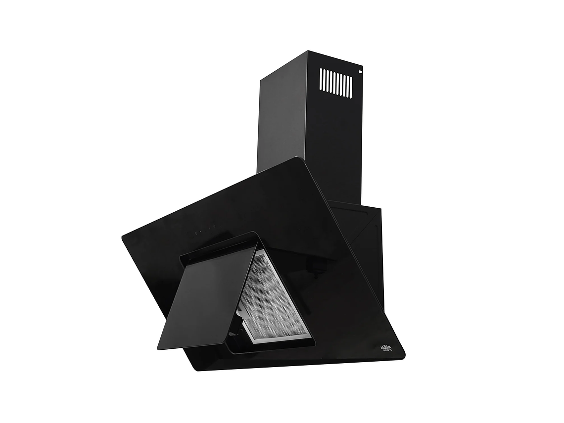 CAMPANA VIDRIO NEGRO CONTROL TOUCH 90CM 2