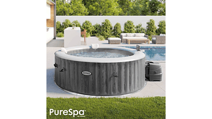 SPA HOT TUB INFLABLE INTEX GREYWOOD DELUXE 4 PERSONAS