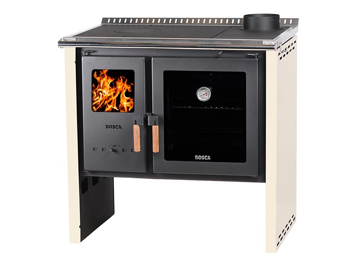 COCINA A LEÑA BOSCA HESTIA CREMA 1