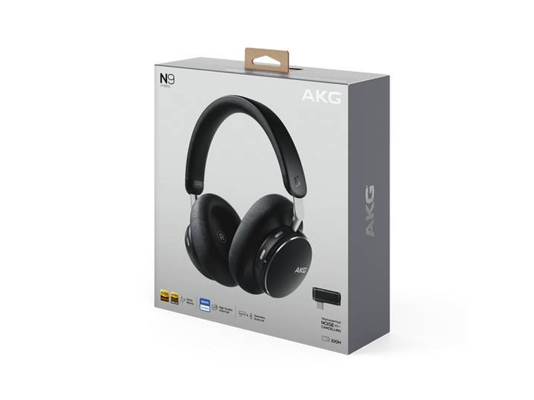 AURICULARES OVER-EAR INALÁMBRICO AKG N9 HYBRID NEGRO 5