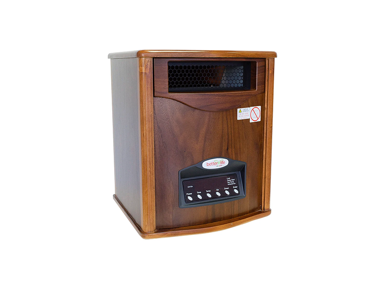ESTUFA INFRARROJA MADERA UV 70 M² BETTERLIFE BLIR1500UVWTW 3
