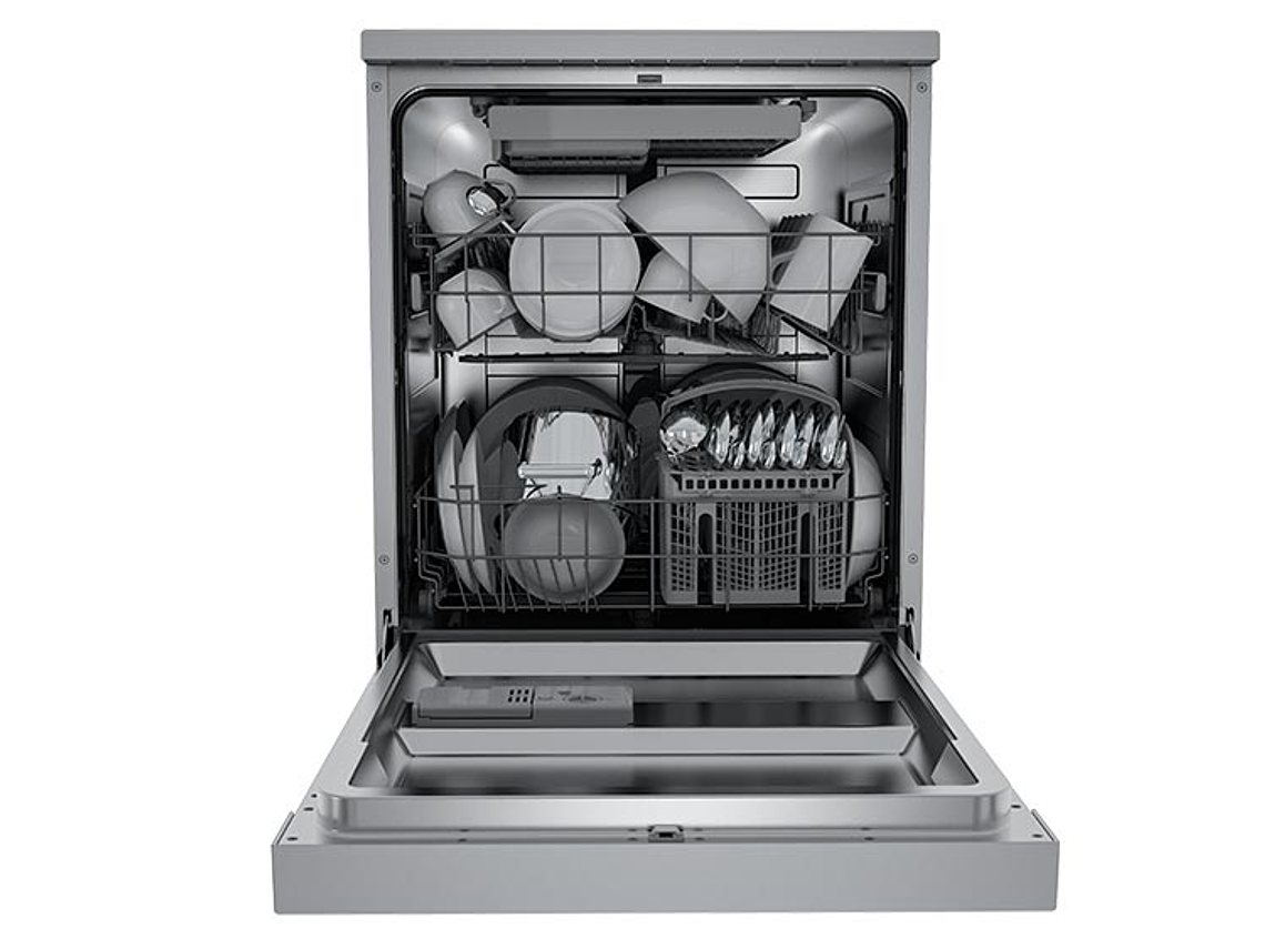 LAVAVAJILLAS MIDEA 14 CUBIERTOS MDWPF1401CS SILVER 4