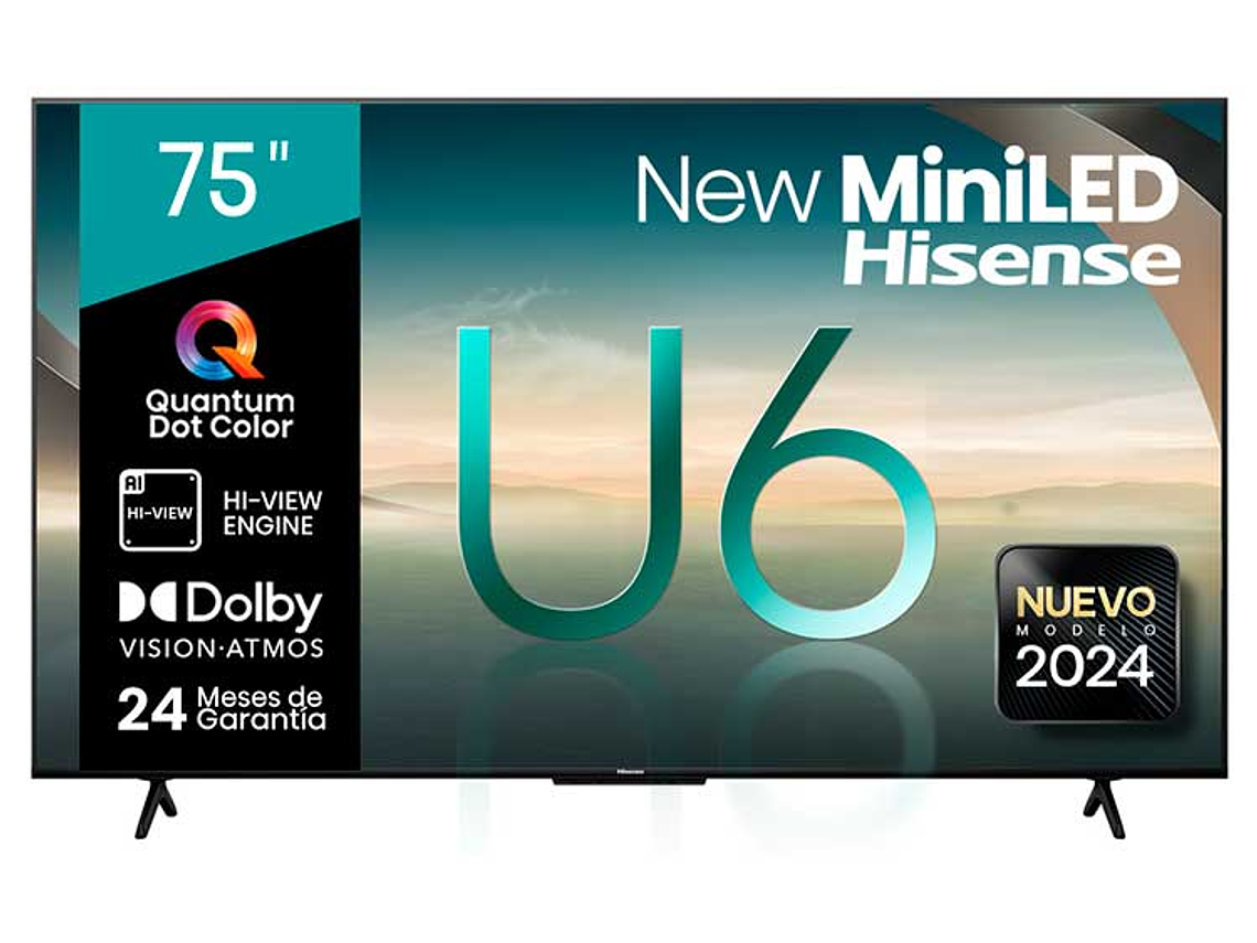 SMART TV HISENSE MINI LED UHD 4K 75