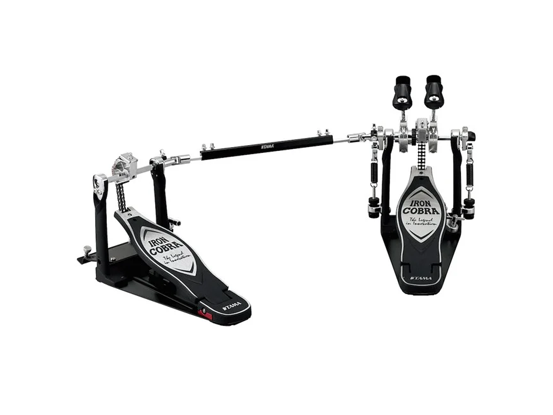 PEDAL DE BOMBO DOBLE TAMA HP900PWN IRON COBRA INCLUYE CASE 1